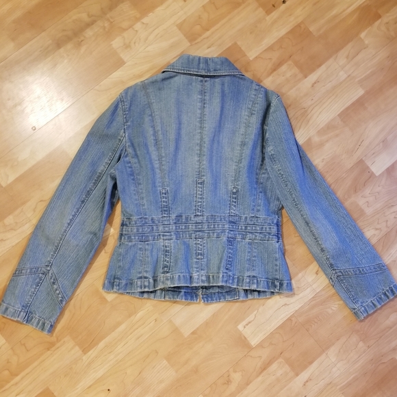 Anne Taylor LOFT Denim Blazer - Picture 5 of 7